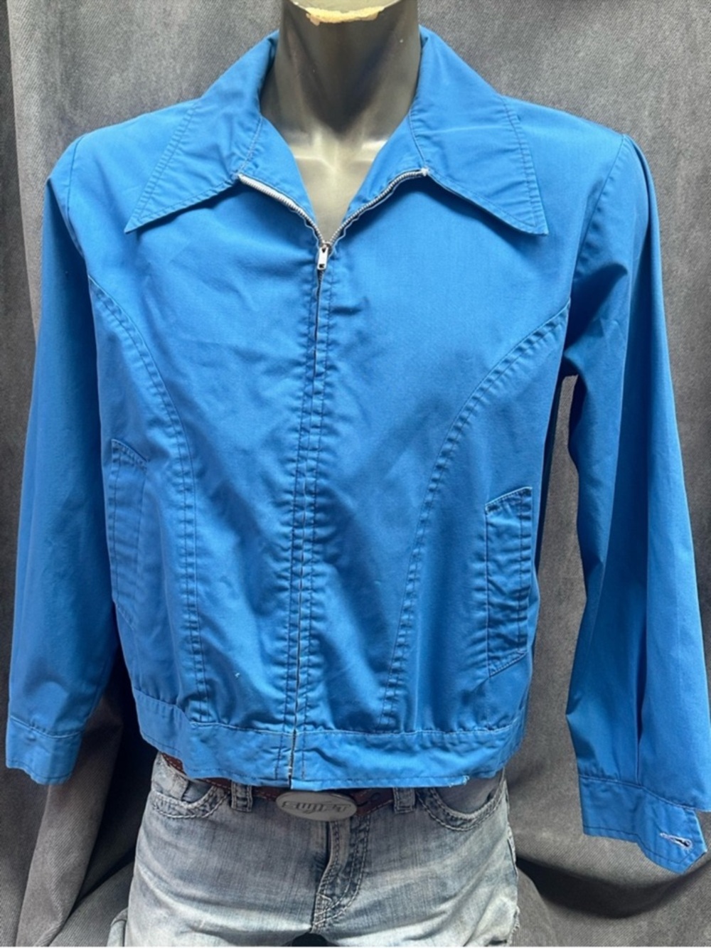 Vintage work jacket big collar men’s large Kmart workwear